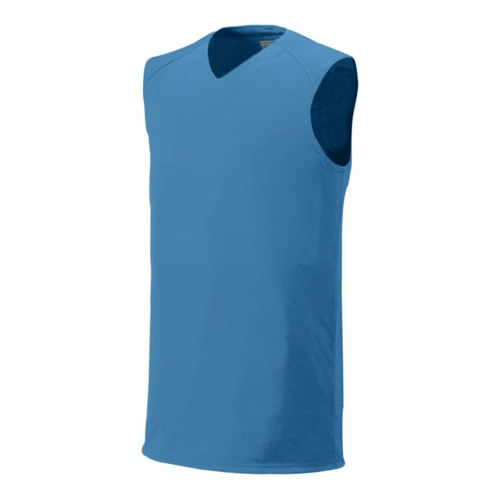 E149586 Augusta Youth Baseline Jersey 1061**NEW** Size: Large (Columbia Blue)